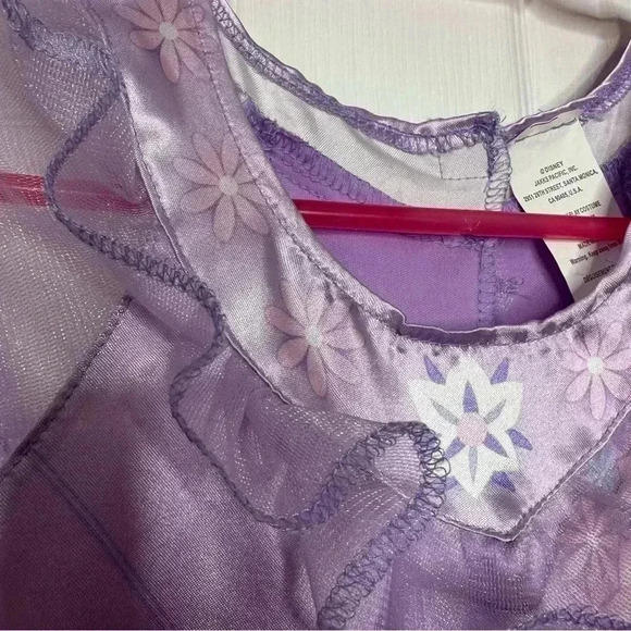 Encanto Isabella Dress Floral Pink & Purple Size  4-6X - Picture 3 of 15